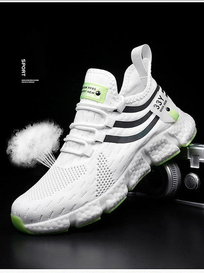 Trend dihalni moški športni čevlji za pomlad in jesen Tenis Masculino Zapatillas Hombre modni tekaški čevlji