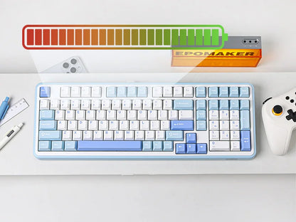 EPOMAKER TH99/TH99 Plus 96% QWERTY ANSI Wired/Bluetooth 5.0/2.4GHz Wireless Hot-Swap Gasket Mechanical Keyboard with Numpad