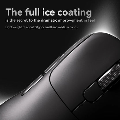 Ratón gaming AJAZZ AJ179 APEX con base de pantalla a color, carga magnética, alta frecuencia de 8000Hz, trimodo (PAW3950), para diestros