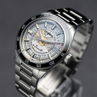 PX1701 39mm Luxury Men's Watches Business Dress Watch For Men Automatic Mechanical Sapphire Glass Date Window 200m Waterproof
