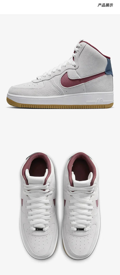 Nike Air Force 1 originali da uomo e da donna, scarpe sportive comode a scollo alto per lo sport DC3590-104