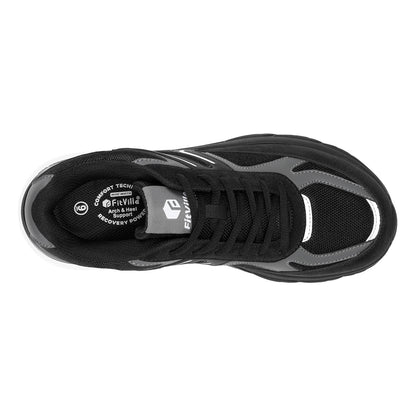 Fittington Wide Shoes for Men Casual Walking Sneakers Orthopedic Arch Support for Plantar Fasciitis Neuropathy