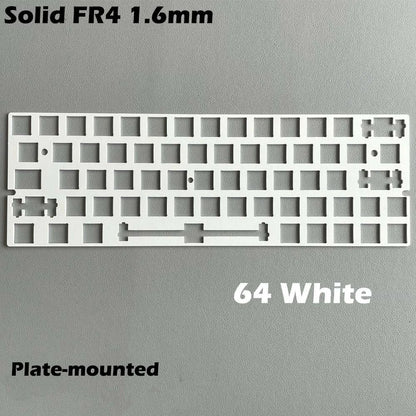 Hot-Swap 64RGB Mechainical Keyboard Custom PCB Compatibal With GH60 Wooting 60he RAKK PCB Kit optional