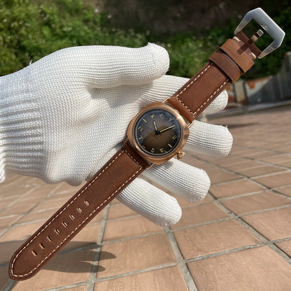 STEELFLIER Official SF760S Luxury Bronze Mechanical Watch NH35 Movement Sapphire Crystal Swiss Luminous 20Bar Waterproof Wristwatch