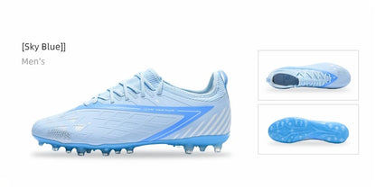 Kelme Soccer Shoes Men's Marauding Mid-Range MG Adult Game Short Spikes Professional Training Human Grass Football Shoes