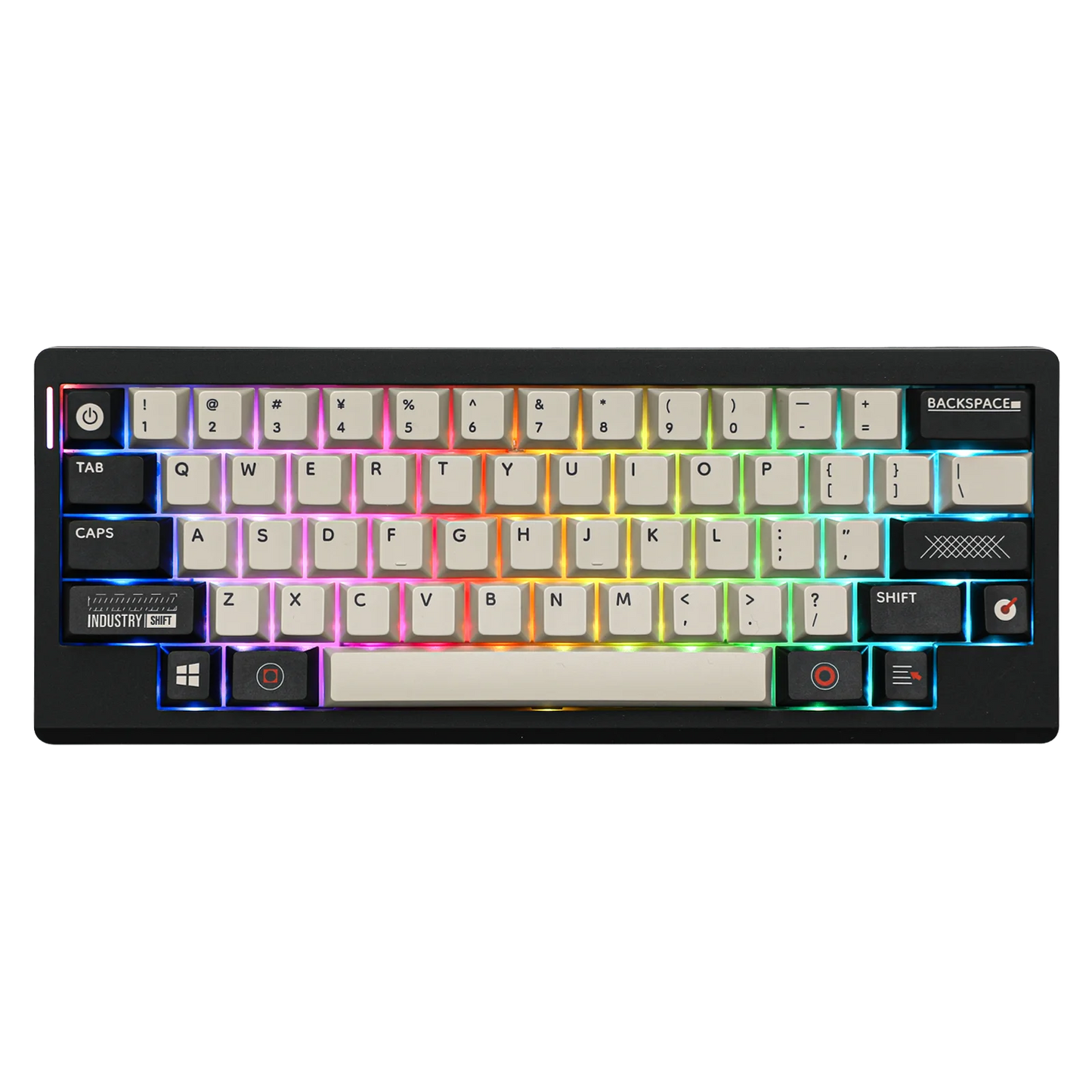 EPOMAKER Hack59 QMK/VIA HHKB-like Layout Gasket-mounted Hot-Swap Wired/2.4GHz/Bluetooth 5.0 Wireless Mechanical Gaming Keyboard