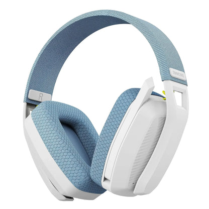 BINNUNE BW06 Casque Gamer Sans Fil Bluetooth 2.4GHz avec Micro pour PS5 PS4 PC Mac PlayStation, Headset Stéréo pour Joueurs