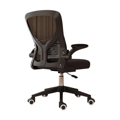 Ergonomic Gaming Chair for Home Office, Comfortable Office Desk Chair with Cushioned Seat, Study Chair for University Dorm, Adjustable Height Computer Chair