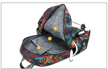 Fortnite Game Print Student Backpack Boys Girls Large Capacity School Bag Waterproof Lightweight Durable Bookbag Birthday Gift