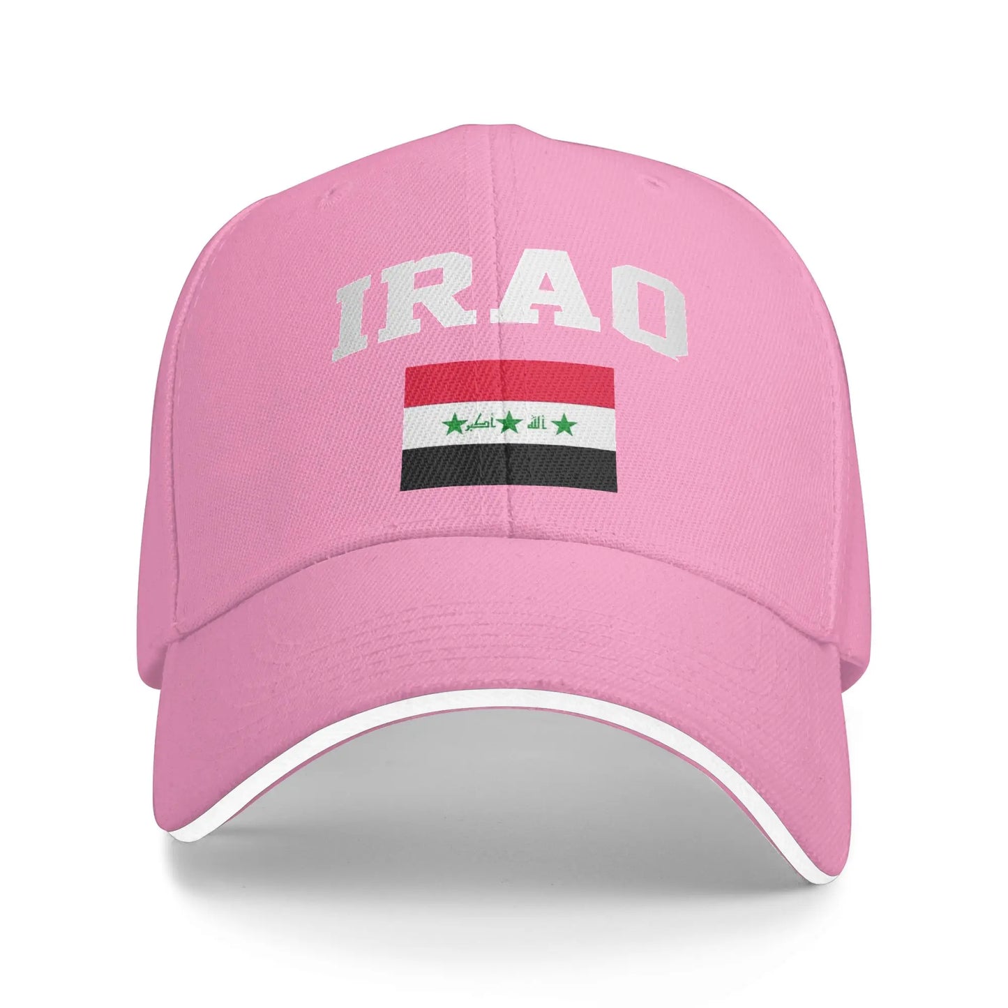 Women Men Iraq Flag Iraqi Outdoor Hat  Sun Cap Casual Baseball Cap Sunscreen Hats