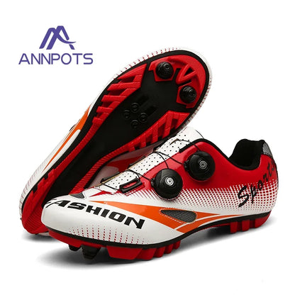 2023 New Road Bicycle Shoes Men Cycling Sneaker Mtb Clits Route Cleat Dirt Bike Speed Flat Sports Racing Women Spd Pedal Shoes