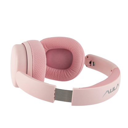 Cuffie da gaming AULA G7 Pro 7.1 Surround Sound wireless Bluetooth 5.3 con microfono a cancellazione del rumore per PS5/PS4/PC/Switch