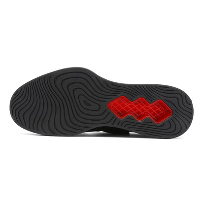 Weightlifting shoes, professional men and women powerlifting squat training shoes, hard sole gym shoes with stable heel, non-slip design