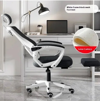 Electronic Gaming Computer Chair Adjustable Ergonomic Seat Back Support, Free Delivery Office Chair Wheelchair Furniture