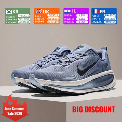 Nike Vomero 18 Demping Ondersteuning Lichtgewicht Ideaal voor hardlopen en wandelen Comfortabele unisex hardloopschoenen HM6803-402