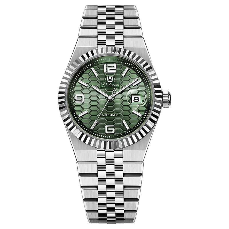 Luxury Automatic Mechanical Men's Watch Date Stainless Steel Man Watch Waterproof Luminous Business Watches For Men Reloj