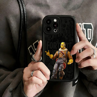 Game Fortnite Phone Case for iPhone 17e 17 16e 16 15 14 13 12 11 Air Pro Max Mini XR XS X 7 8 6 6s Plus Soft TPU Back Cover