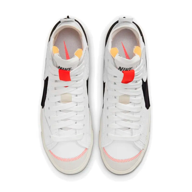 Nike Blazer Unisex Diseño clásico retro Tecnología de amortiguación cómoda Estilo versátil Zapatillas retro informales DD3111-100