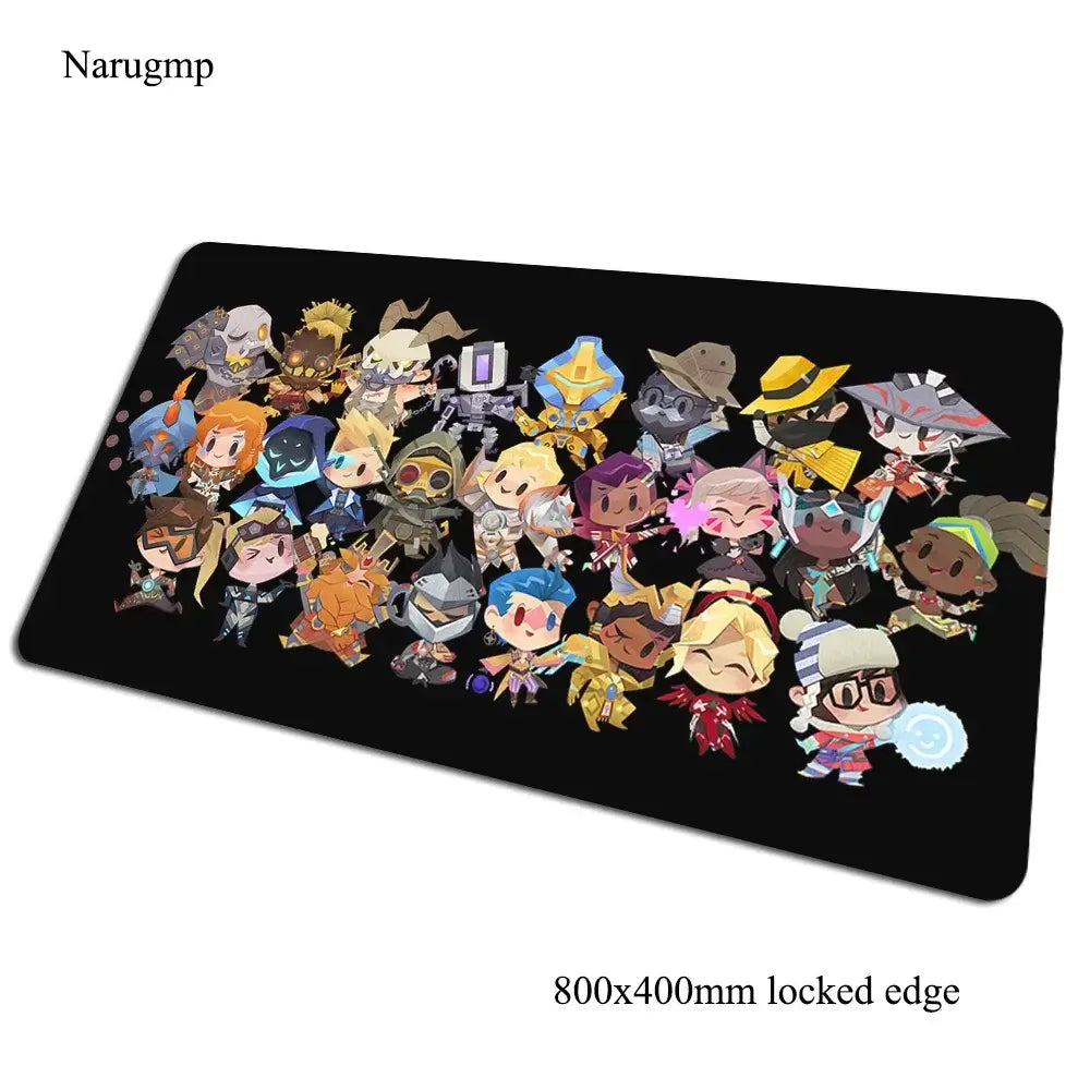 overwatch padmouse 80x40cm mousepad pentru jocuri cadou de Halloween mousepad mare pentru gamer birou de computer covoraș mare mousepad pentru laptop pc