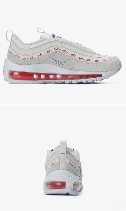 Zapatillas deportivas Nike genuinas AIR MAX 97 para mujer, de caña baja, con amortiguación de aire DC4013-001