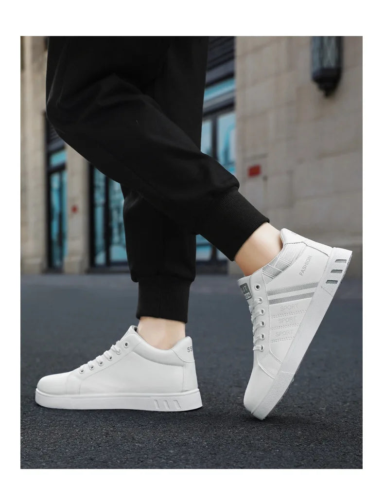Moški čevlji za rolkanje 48 Casual visoki čevlji za hojo športni čevlji dihalni čevlji za hip hop ulični čevlji Chaussure Homme