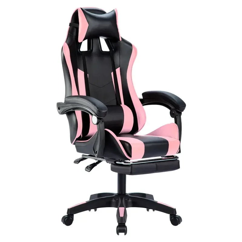 Drehbare Gaming-Rennstühle ab Werk für Gamer mit Fußstütze