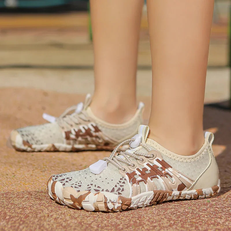 Unisex, gyorsan száradó, lélegző vízi cipő, mezítlábas strandcipő felnőtteknek és gyerekeknek, edzőtermi és szabadtéri edzéshez, méret: 28–46