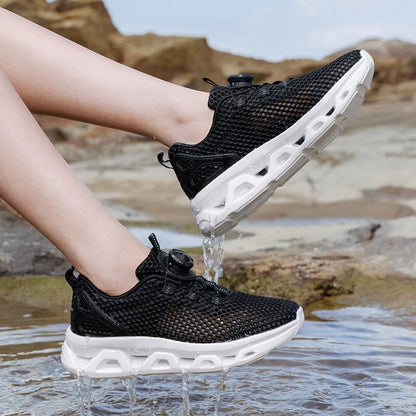 2026 Men and Women Quick-Dry Wading Shoes, Water Breathable AquaIn Upstream Antiskid Outdoor Sports Wearproof Beach Sneakers, Sizes 39-46