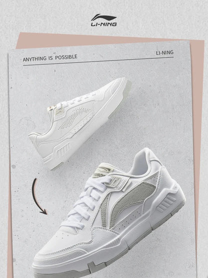 Li-Ning ženski čevlji COMMON 80s Lifestyle DUAL CUSHION športni čevlji za vsakdanjo rabo klasični udobni LiNing prosti časni superge AGCU158