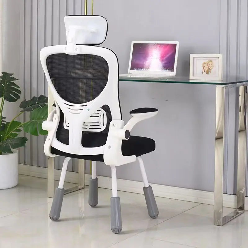 Chaise de diffusion en direct, chaise de bureau, chaise d'ordinateur, jeu, chaise confortable pour la maison avec dossier, chaise pivotante, chaise ergonomique