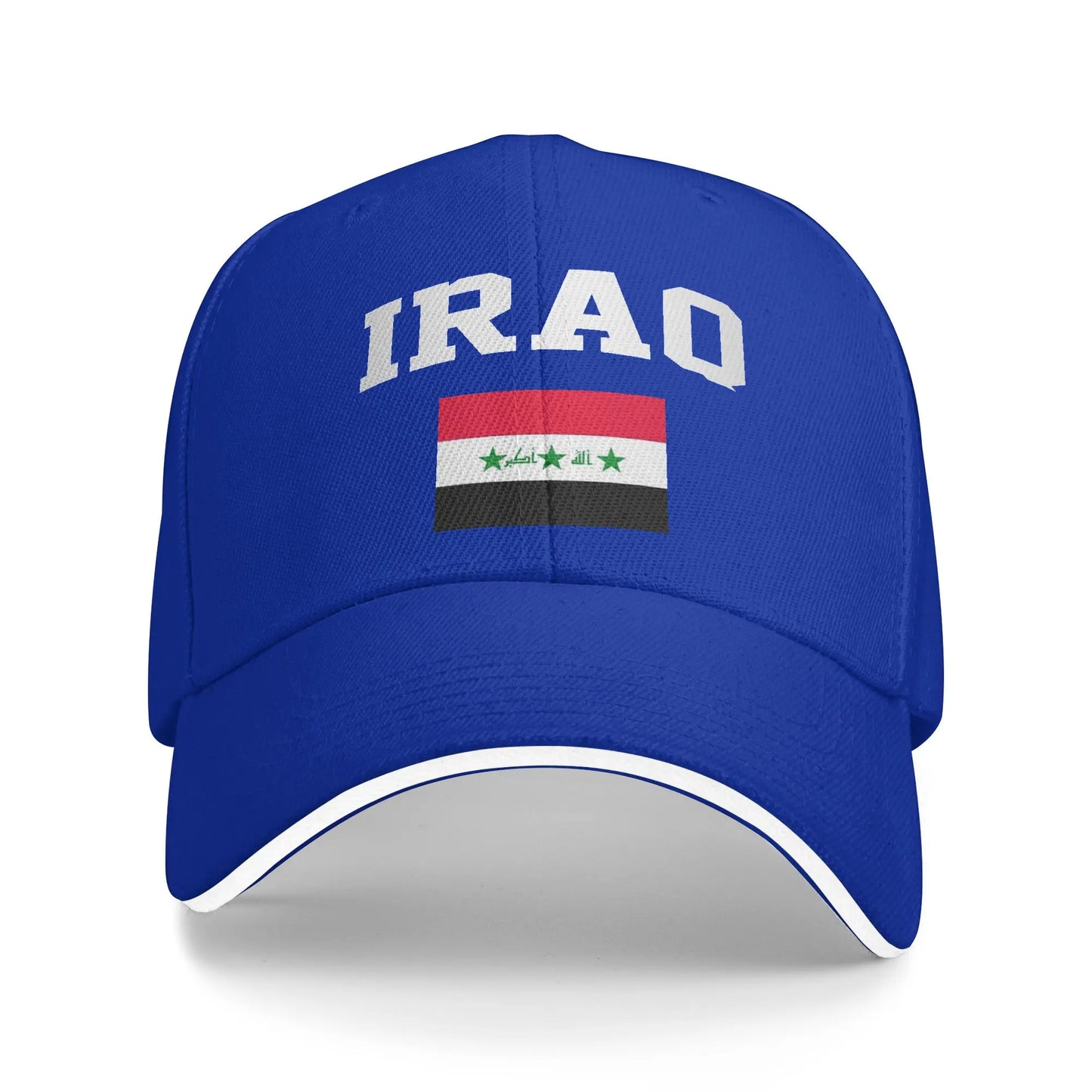 Women Men Iraq Flag Iraqi Outdoor Hat  Sun Cap Casual Baseball Cap Sunscreen Hats