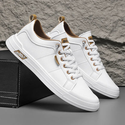 Nouvelle Arrivée 2026 – Chaussures Décontractées en Cuir Grande Taille pour Hommes – Baskets Tendance Antidérapantes à Semelle Souple pour Toutes Saisons