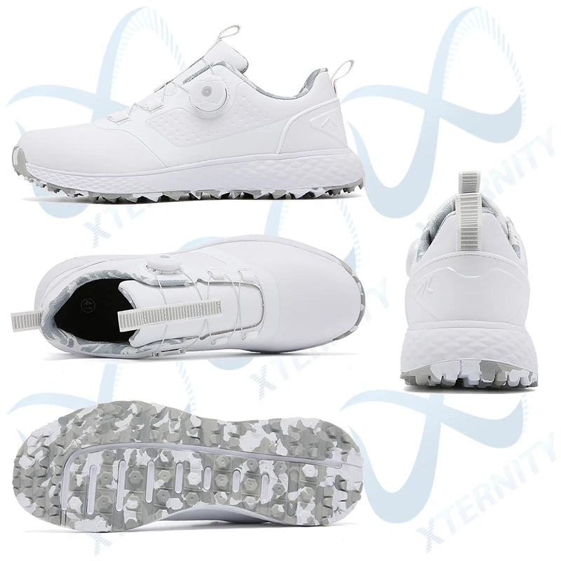 Vodoodporni golfski čevlji Unisex Zunanji protizdrsni golfski superge Moški Luksuzna udobna obutev za golfiste Ženski čevlji za hojo