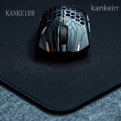 Alfombrilla de ratón Black Speed de color puro, alta elasticidad, base antideslizante, alfombrilla gaming premium para e-sports con superficie ultrafina, deskmat