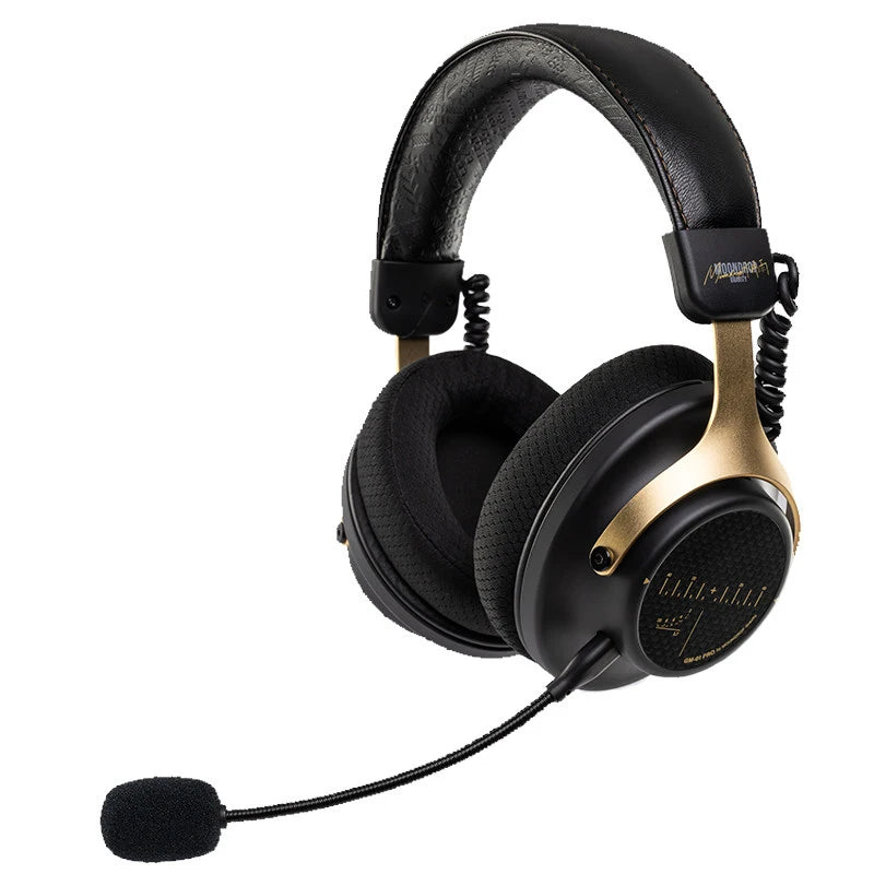 MOONDROP : Casque de jeu Gravity GM 01 PRO, casque professionnel pour le jeu, connexion 4 modes, Bluetooth 6.0.