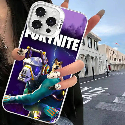 Classic Game Hot Fortnites Phone Case for Xiaomi Redmi Note 7 8 9 9S 10 11 12 13 14 15 Pro Plus 4G 5G Anti-Fall Matte Back Cover