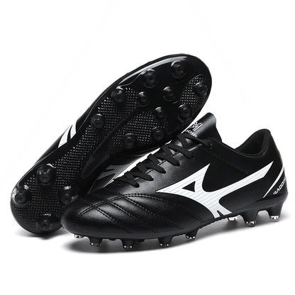 Scarpe da calcio con pulsanti principali e tacchetti lunghi spezzati - Scarpe da calcio per sport all'aperto