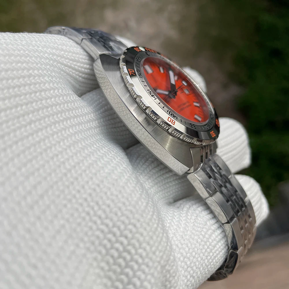 Top Brand Diver Watch Men SUB300T Automatic Mechanical Sapphire Glass Luminous Date 200m Turn Bracelet Seestern Wristwatch Retro