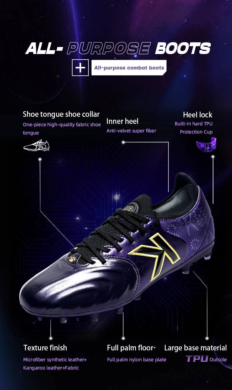 Kelme nogometni čevlji iz kengurujskega usnja Mg – profesionalni športni nogometni čevlji za tekme na prostem s protizdrsno podlago