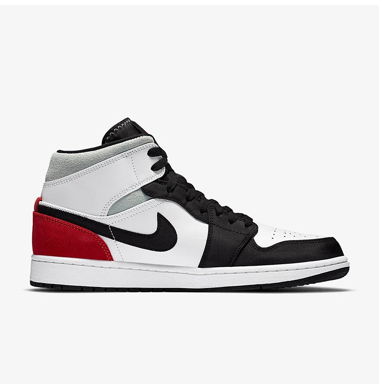 Nike originalni Air Jordan 1 AJ1 moški športni košarkarski čevlji s srednjim zgornjim delom in oblazinjenjem 852542-100