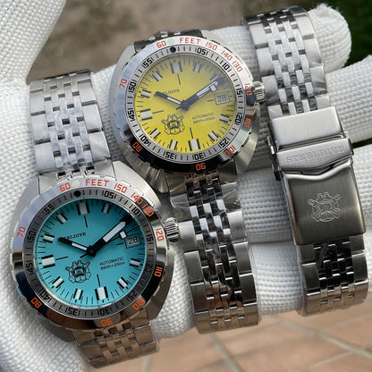 Top Brand Diver Watch Men SUB300T Automatic Mechanical Sapphire Glass Luminous Date 200m Turn Bracelet Seestern Wristwatch Retro