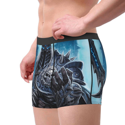 World of Warcraft Arthas-King Underpants Cotton Panties Male Underwear Sexy Shorts Boxer Briefs