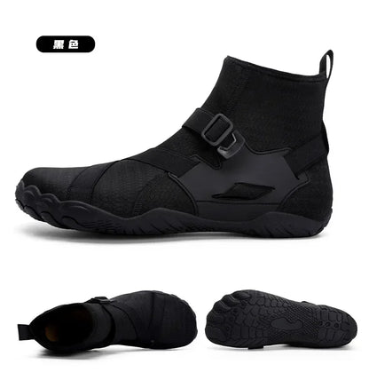 Outdoor Sport Hiking Wading Sneakers Unisex Swimming Water Shoes High Top Barefoot Beach Aqua Shoes Fitness Diving Surf Sandals