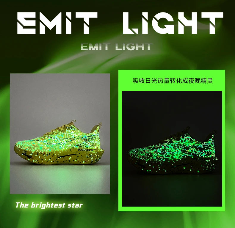 2026 Air Cushion Jogging Running Shoes Carbon Plate Marathon Men's Sports Breathable Lightweight Women's Non-Slip Sneakers