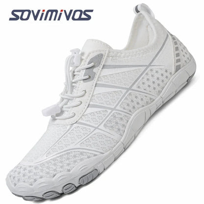 Men's Trail Running Shoes, Lightweight Athletic Zero Drop Barefoot Shoes Non Slip Outdoor Walking Minimalist Shoes for Women