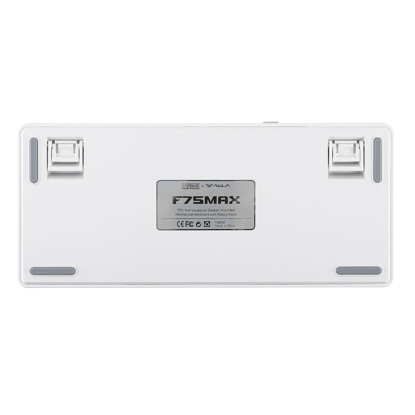 EPOMAKER X AULA F75 MAX Compact 75% Wired/BT5.0/2.4GHz Wireless Mechanical Gaming Keyboard with TFT Screen & Knob for PC/Mac