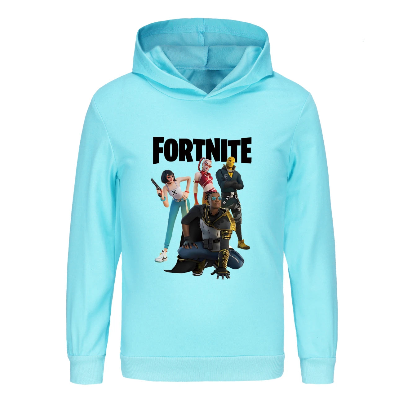 Otroški pulover s kapuco Fortnite, oblačila za deklice s princeskami, modna oblačila za dojenčke dečke, pomladno-jesenska otroška majica, otroški zgornji deli 4403