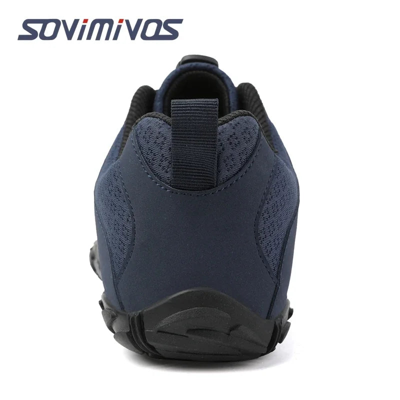 Men's Trail Running Shoes, Lightweight Athletic Zero Drop Barefoot Shoes Non Slip Outdoor Walking Minimalist Shoes for Women