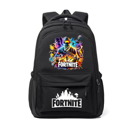 Fortnites Kids Backpack Portable Large Capacity Student Schoolbag Cartoon Printed Shoulder Bag School Supplies for Boys Gift