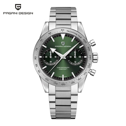 2026 New PAGANI DESIGN Retro Men's Watches Moon Quartz Watch For Men Speed Sports Chronograph AR Sapphire VK64 Clock